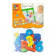Магнитная настольная игра Vladi Toys Цифры и геометрические фигуры VT5900-01