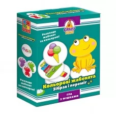 Настольная игра Vladi Toys Crazy Koko разноцветные жабенята от 2 лет