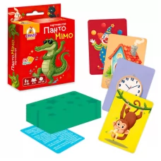 Гра настільна розважальна "Пантомімо" VT5904-08 "Vladi Toys", 50 карток, у коробці Гра настільна розважальна "Пантомімо" VT5904-08 "Vladi Toys", 50 карток, у коробці