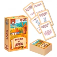 Настольная игра Vladi Toys про Україну 63 карточки