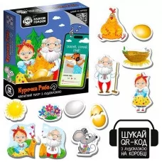 Магнитный театр Vladi Toys с аудиокнигой Курочка Ряба 3206-39