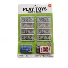 Набор деньги BabyToys 929-082 B с монетами и банкнотами