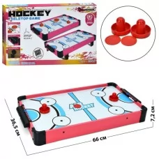 Настольный хоккей BabyToys 2573 деревянный с 2 шайбами Настольный хоккей BabyToys 2573 деревянный с 2 шайбами