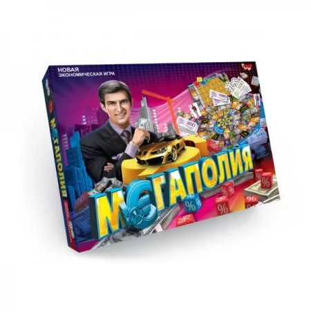 Игра большая настольная "Мегаполия " ДАНКО ТОЙС Игра большая настольная "Мегаполия " ДАНКО ТОЙС