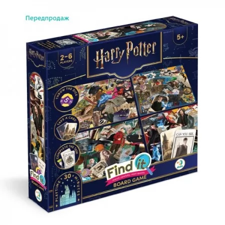 Игра настольная Find It Harry Potter Возраст: 5+ ,
Количество игроков: 2-6