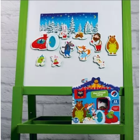 Гра настільна Vladi Toys магнітний театр Академія розвитку "Рукавичка" VT3206-28 185 x 45 x 190 , вік 3+