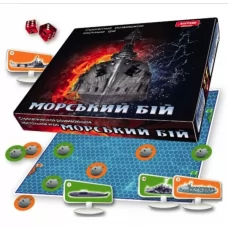 Игра настольная "Морской бой" - Возраст: от 8 лет;
- Размер коробки: 33 х 30 х 6 см;