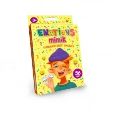 Карткова гра Emotions Mimik Danko Toys для дітей від 2 років