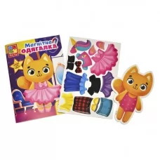 Магнитная игра-головоломка Кошечка Vladi Toys VT3204-34