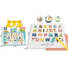 Магнітна мозаїка BabyToys YM 2021-1 англійський алфавіт Магнітна мозаїка BabyToys YM 2021-1 англійський алфавіт