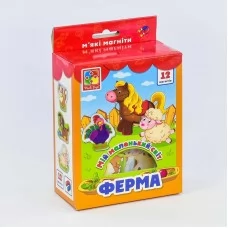 Магнитный набор Vladi Toys Ферма VТ 3106-09, развивающая игрушка от 2 лет