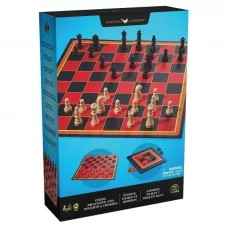 Набор настольных игр Spin Master 3 в 1 Шахматы, шашки и крестики-нолики SM98377/6065336 