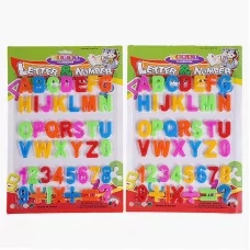 Магнитный набор букв и цифр BabyToys 8202-7, 26 литер