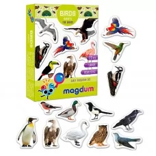 Набор магнитов Magdum Birds Photo ML4031-30 для детей