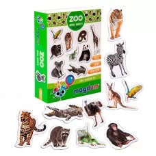 Магнитный набор Magdum Zoo Photo ML4031-02 для детей разные цвета