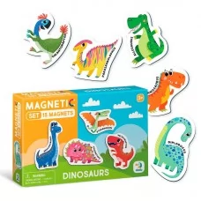 Набор магнитов DoDo Динозаврики 15 шт детская игрушка