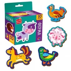 Магнитный набор Ферма Vladi Toys VT3106-36 для детей