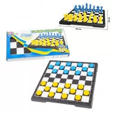 Набір настільних ігор Технок 9055 "Technok Toys", шахмати, шахи, в коробці