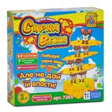 Настольная игра Джeнга 4FUN Game Club Сирная башня пластик Настольная игра Джeнга 4FUN Game Club Сирная башня пластик