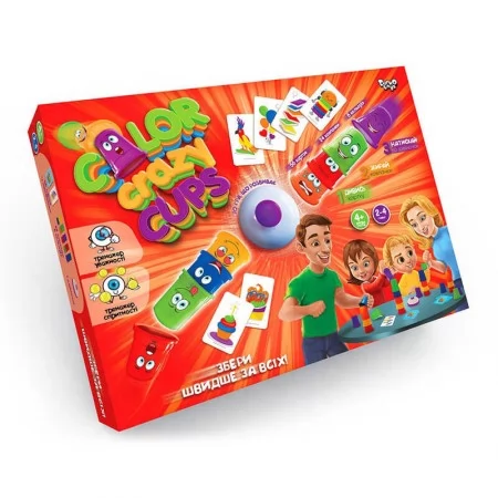 Настольная игра Color Crazy Cups Danko Toys для детей от 2 лет
