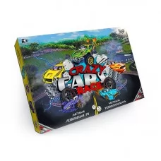 Настольная игра Crazy Cars Race Danko Toys DTG94R для детей от 2 лет Настольная игра Crazy Cars Race Danko Toys DTG94R для детей от 2 лет