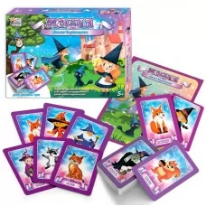Настольная игра Мафия Школа чарівництва 4FUN 86912, 28 карт