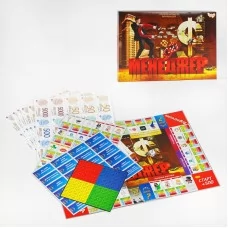 Настольная игра Монополия Менеджер Danko Toys DTG28-U для детей