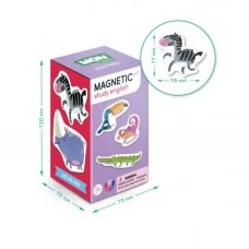 Магнитная настольная игра Dodo Магнитные животные 10 деталей