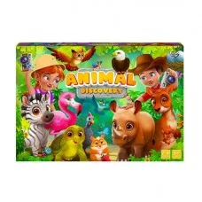 Настольная игра Animal Discovery Danko Toys для детей от 2 лет