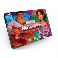Настольная игра Монополия Мегаполия Premium Danko Toys