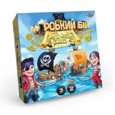 Настольная игра Морской бой Pirates Gold Danko Toys Настольная игра Морской бой Pirates Gold Danko Toys