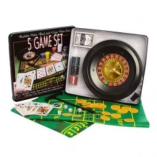 Настольная игра BabyToys D25354 покер рулетка 5в1 Настольная игра BabyToys D25354 покер рулетка 5в1
