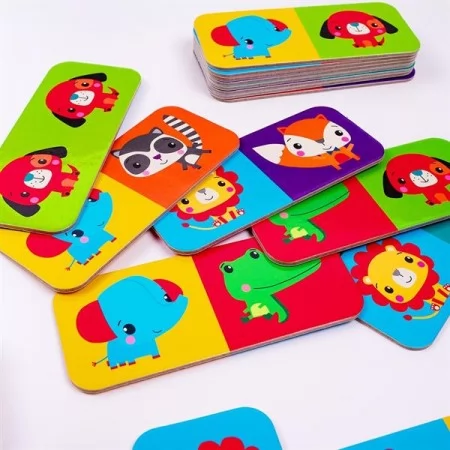 Настольная игра Fisher Price Домино Зверята VT2910-03 Настольная игра Fisher Price Домино Зверята VT2910-03