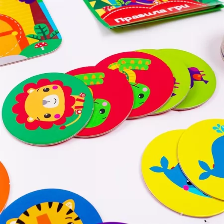 Настільна гра Fisher Price Мемо Звірятка VT2910-04 Настільна гра Fisher Price Мемо Звірятка VT2910-04