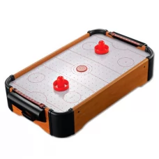 Настольная игра LD0333-48 48,5-30-9см, аэрохоккей, деревянный, 2 фишки, 2 ручки, шкала ведения счета, на бат-ке, в коробке, 49,5-31,5-9,5см