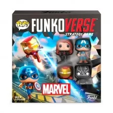 Настільна гра Pop! Funkoverse Marvel стратегічна 4 фігурки Настільна гра Pop! Funkoverse Marvel стратегічна 4 фігурки