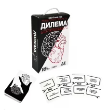 Настольная игра STRATEG Дилемма развлекательная на украинском языке Ищете идеальный способ укрепить дружеские отношения и лучше узнать друг друга? Наша игра "Дилемма" - это интересный и увлекательный способ провести вечер, где вы можете обсужда
