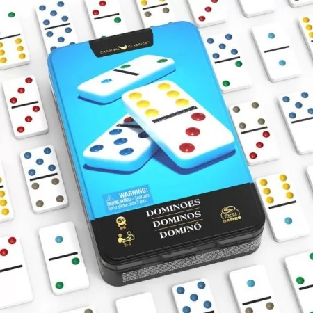 Настольная игра Spin Master Домино в жестяной коробке SM98405/6065369