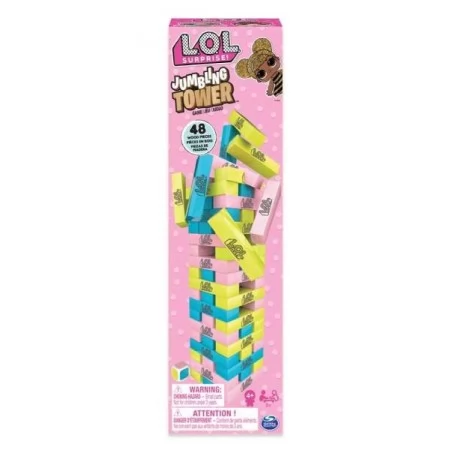 Настольная игра Spin Master дженга L.O.L. Surprise SM98270/6053960 Настольная игра Spin Master дженга L.O.L. Surprise SM98270/6053960