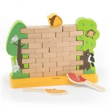 Настільна гра Viga Toys Стіна з цеглинок 