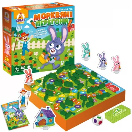 Настольная игра Vladi Toys Морковная гонка VT8055-33 