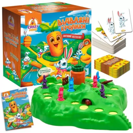 Настольная игра Vladi Toys Отважные кролики VT8055-40 