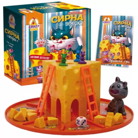 Настольная игра Vladi Toys Сырная вечеринка VT8055-38 