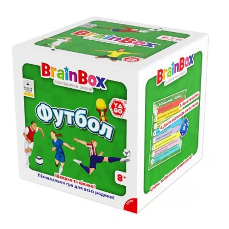Настольная игра YaGo Brainbox Футбол BZZBRFB02UA Настольная игра YaGo Brainbox Футбол BZZBRFB02UA