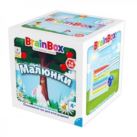 Настільна гра YaGo Brainbox Малюнки BZZBRPI01UA