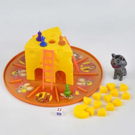 Настольная игра Охота на сыр 4FUN от 2 лет