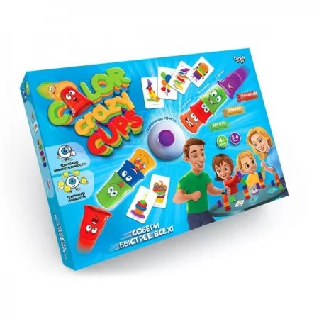 Настольная развлекательная игра "Color Crazy Cups" Настольная развлекательная игра "Color Crazy Cups"