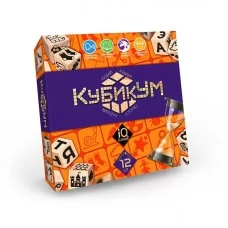 Розвивальна гра КубикУм Danko Toys для дітей від 2 років