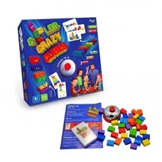 Настольная игра Color Crazy Cubes Danko Toys разноцветные кубики от 2 лет