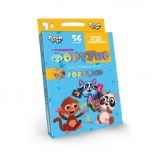 Развивающая настольная игра Danko Toys ФортУно для детей от 2 лет Развивающая настольная игра Danko Toys ФортУно для детей от 2 лет